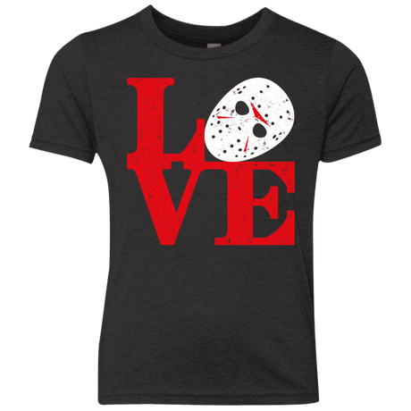 T-Shirts Vintage Black / YXS F13 Love Youth Triblend T-Shirt