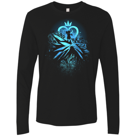 T-Shirts Black / Small Face of Kingdom Men's Premium Long Sleeve