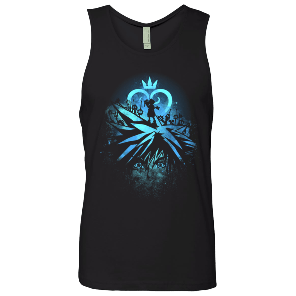 T-Shirts Black / Small Face of Kingdom Men's Premium Tank Top