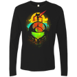 T-Shirts Black / Small Face of Metroid Men's Premium Long Sleeve