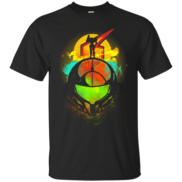 T-Shirts Black / Small Face of Metroid T-Shirt