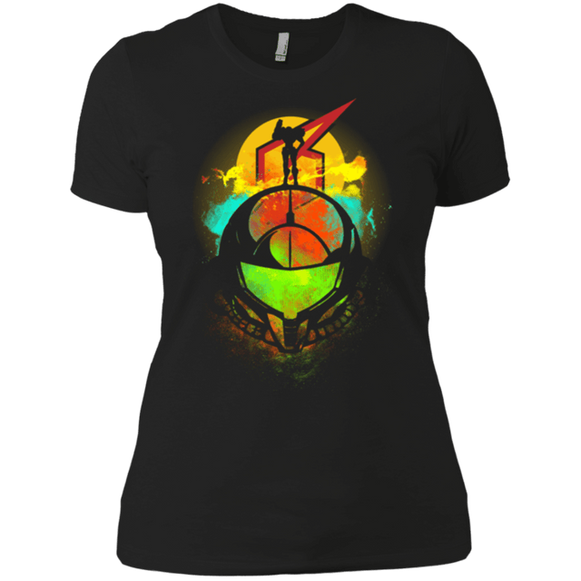 T-Shirts Black / X-Small Face of Metroid Women's Premium T-Shirt