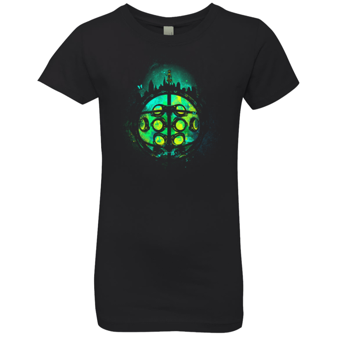 T-Shirts Black / YXS Face of Rapture Girls Premium T-Shirt