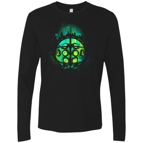 T-Shirts Black / Small Face of Rapture Men's Premium Long Sleeve