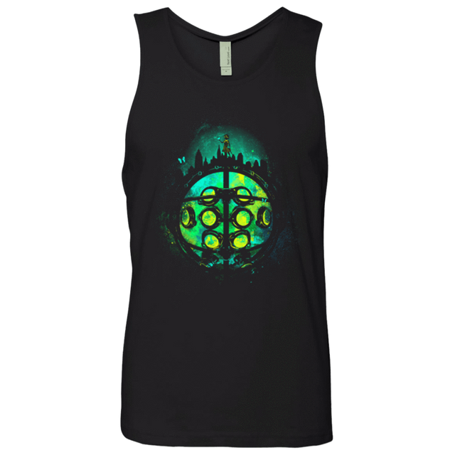 T-Shirts Black / Small Face of Rapture Men's Premium Tank Top