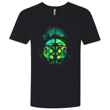 T-Shirts Black / X-Small Face of Rapture Men's Premium V-Neck