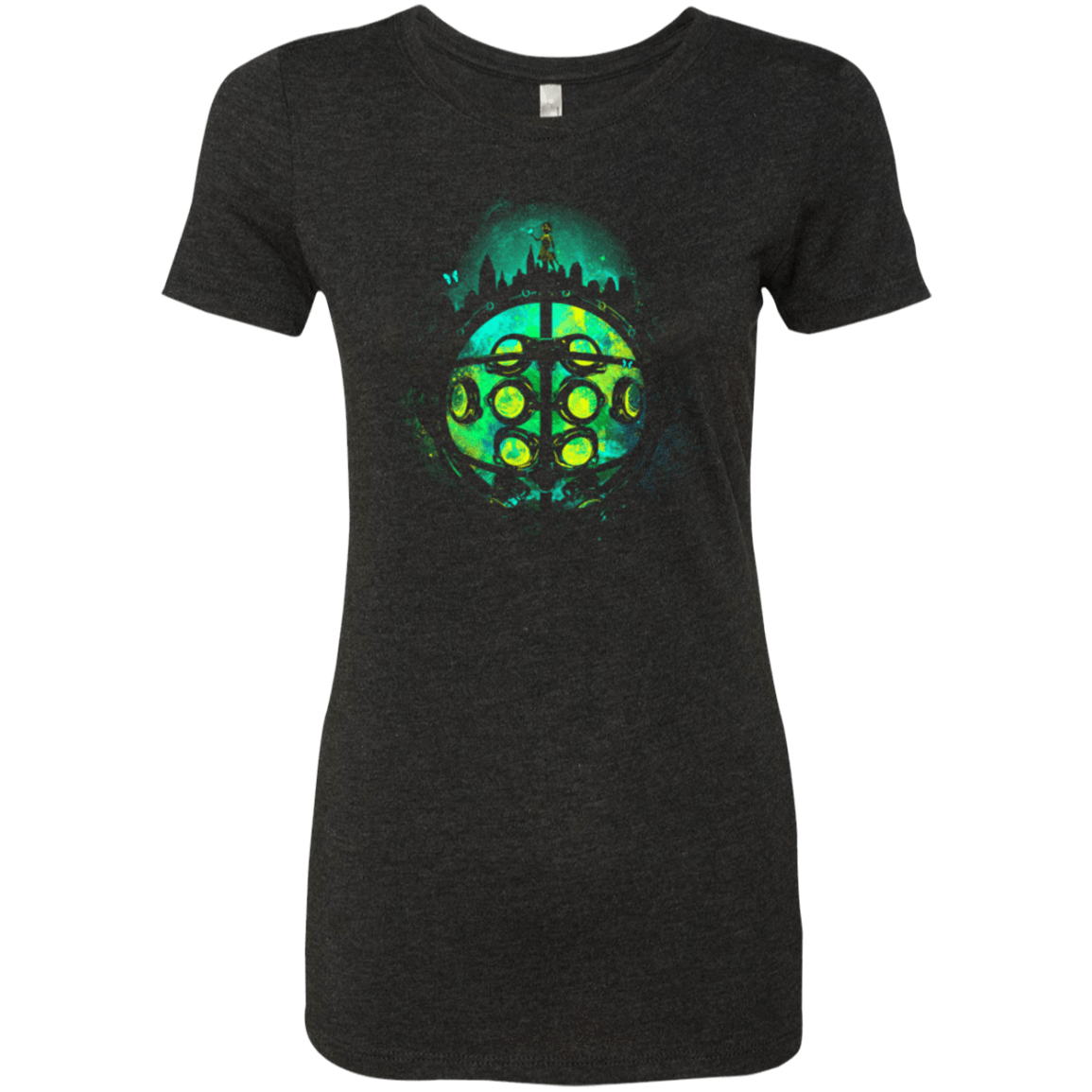 T-Shirts Vintage Black / Small Face of Rapture Women's Triblend T-Shirt