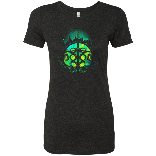 T-Shirts Vintage Black / Small Face of Rapture Women's Triblend T-Shirt