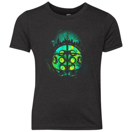 T-Shirts Vintage Black / YXS Face of Rapture Youth Triblend T-Shirt