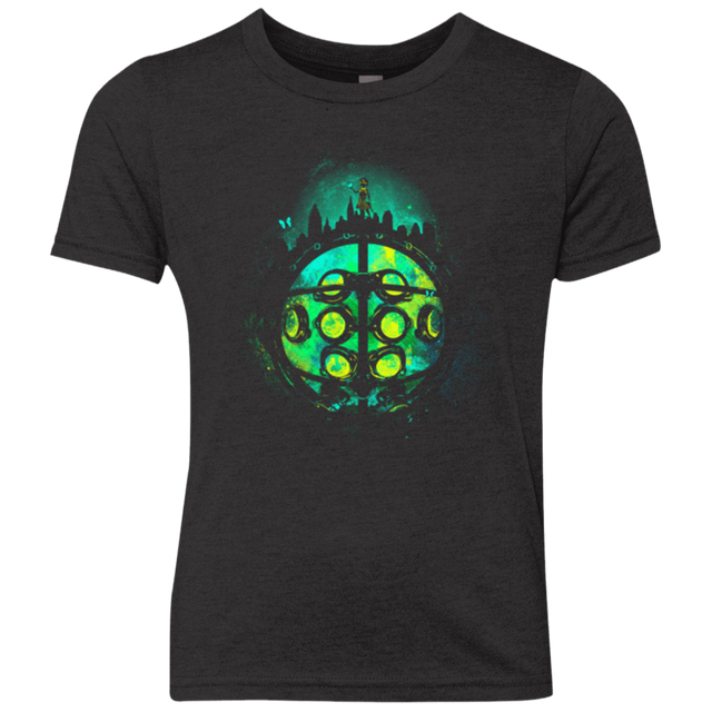 T-Shirts Vintage Black / YXS Face of Rapture Youth Triblend T-Shirt