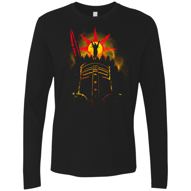 T-Shirts Black / Small Face of The Sun Men's Premium Long Sleeve