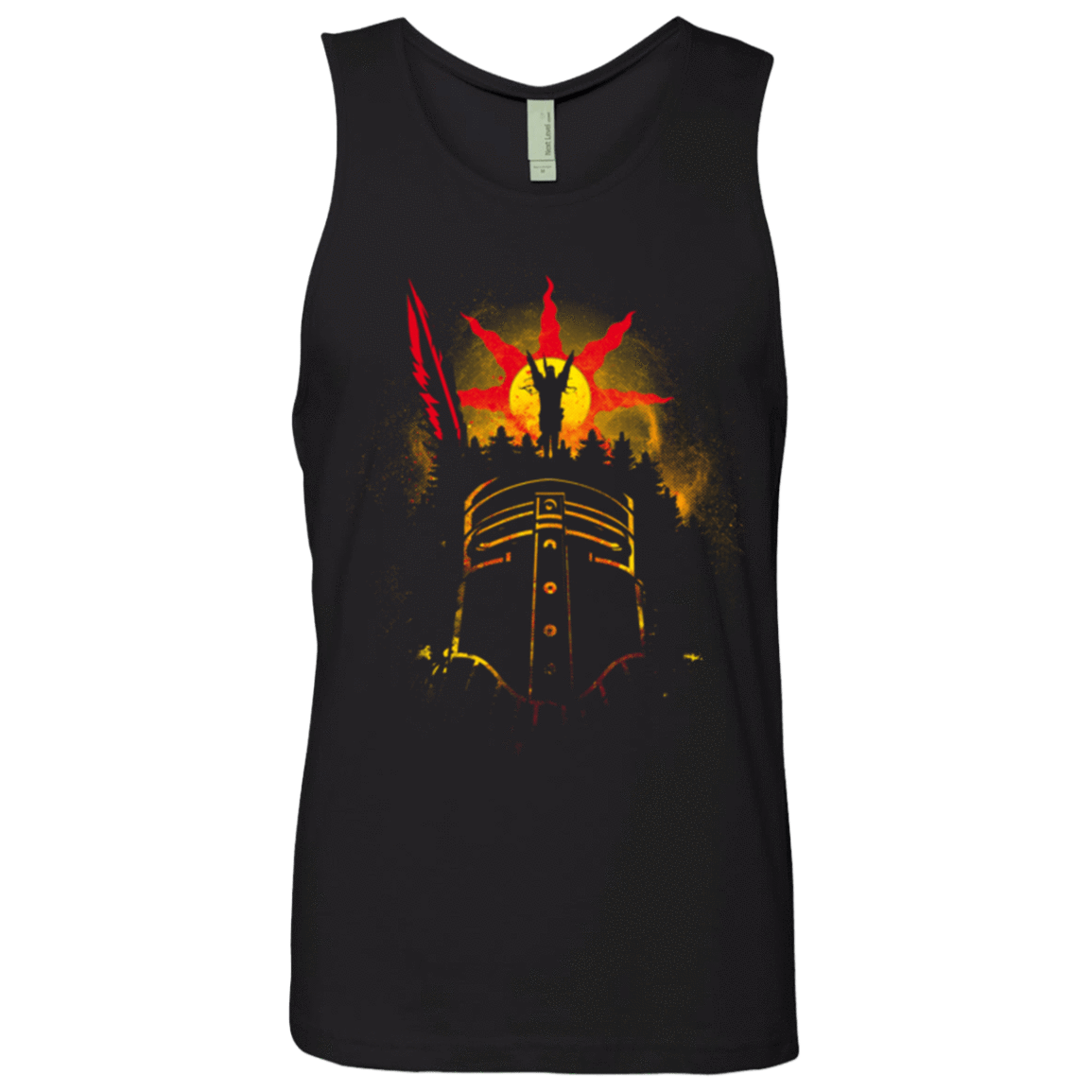 T-Shirts Black / Small Face of The Sun Men's Premium Tank Top