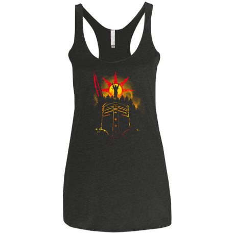 T-Shirts Vintage Black / X-Small Face of The Sun Women's Triblend Racerback Tank
