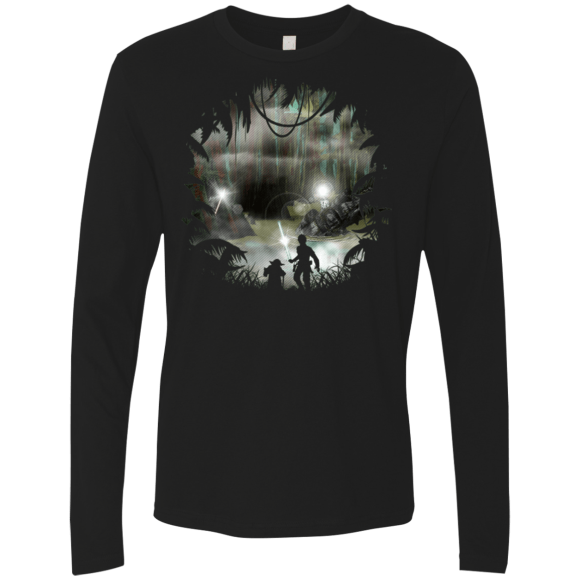 T-Shirts Black / Small Face your Fears Men's Premium Long Sleeve