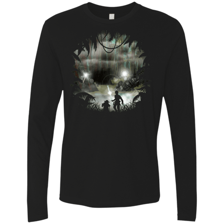 T-Shirts Black / Small Face your Fears Men's Premium Long Sleeve
