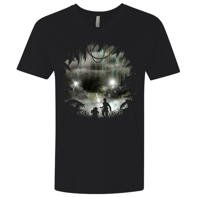 T-Shirts Black / X-Small Face your Fears Men's Premium V-Neck