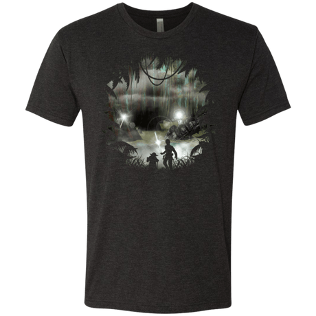 T-Shirts Vintage Black / Small Face your Fears Men's Triblend T-Shirt