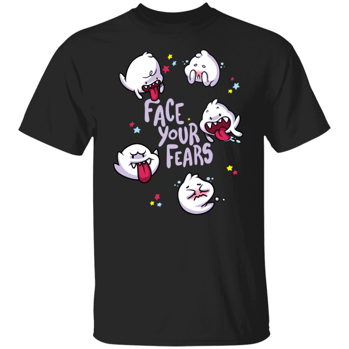 T-Shirts Black / S Face your Fears T-Shirt