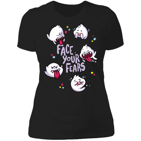 T-Shirts Black / X-Small Face your Fears Women's Premium T-Shirt
