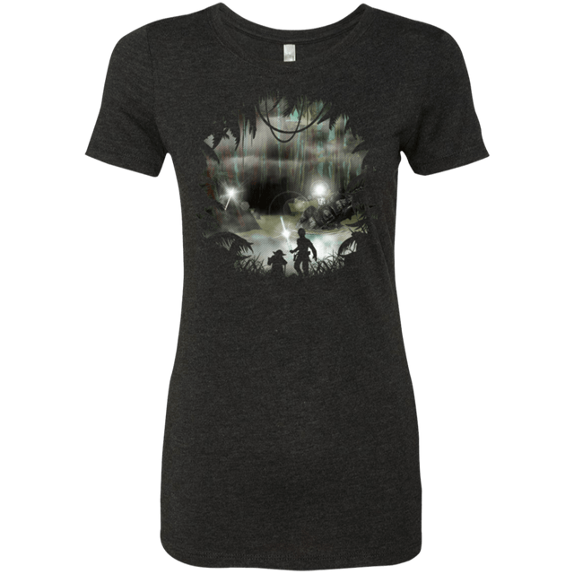 T-Shirts Vintage Black / Small Face your Fears Women's Triblend T-Shirt