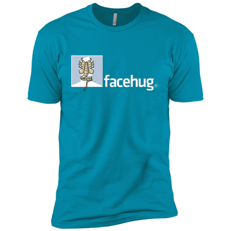 T-Shirts Turquoise / YXS FACEHUG Boys Premium T-Shirt