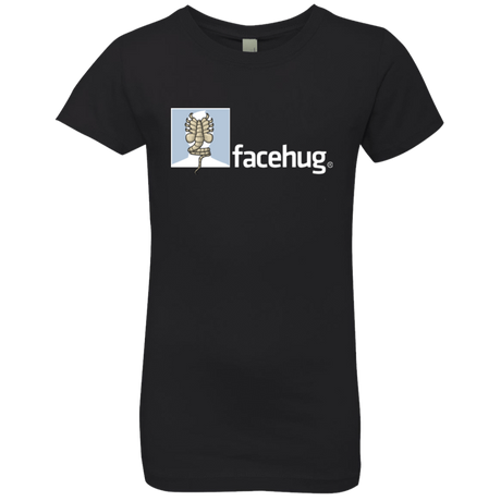 T-Shirts Black / YXS FACEHUG Girls Premium T-Shirt