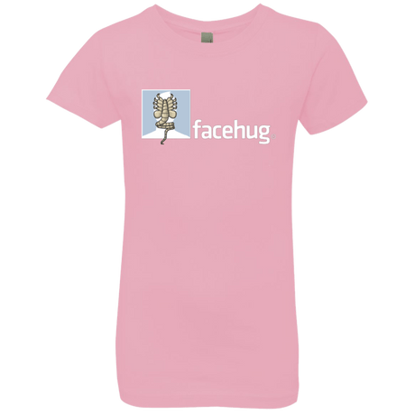 T-Shirts Light Pink / YXS FACEHUG Girls Premium T-Shirt