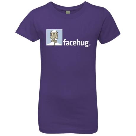 T-Shirts Purple Rush / YXS FACEHUG Girls Premium T-Shirt