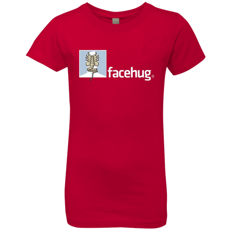 T-Shirts Red / YXS FACEHUG Girls Premium T-Shirt