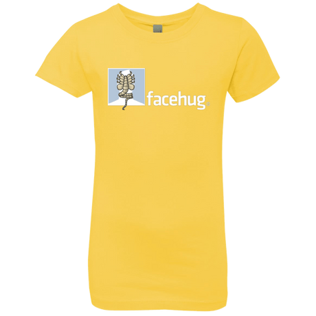 T-Shirts Vibrant Yellow / YXS FACEHUG Girls Premium T-Shirt