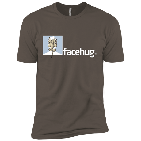 T-Shirts Warm Grey / X-Small FACEHUG Men's Premium T-Shirt