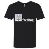 T-Shirts Black / X-Small FACEHUG Men's Premium V-Neck