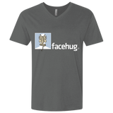 T-Shirts Heavy Metal / X-Small FACEHUG Men's Premium V-Neck
