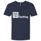 T-Shirts Midnight Navy / X-Small FACEHUG Men's Premium V-Neck