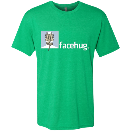 T-Shirts Envy / Small FACEHUG Men's Triblend T-Shirt