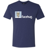 T-Shirts Vintage Navy / Small FACEHUG Men's Triblend T-Shirt