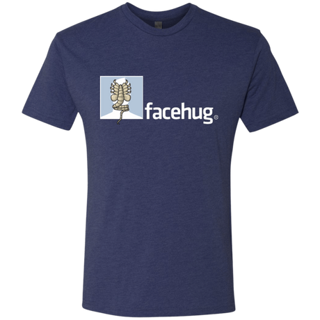T-Shirts Vintage Navy / Small FACEHUG Men's Triblend T-Shirt