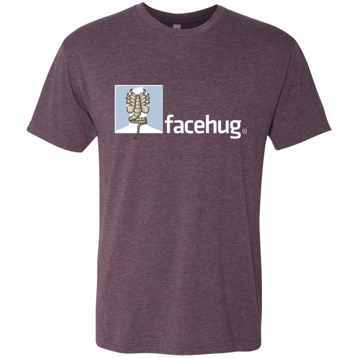 T-Shirts Vintage Purple / Small FACEHUG Men's Triblend T-Shirt
