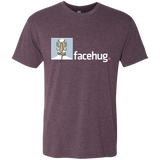 T-Shirts Vintage Purple / Small FACEHUG Men's Triblend T-Shirt