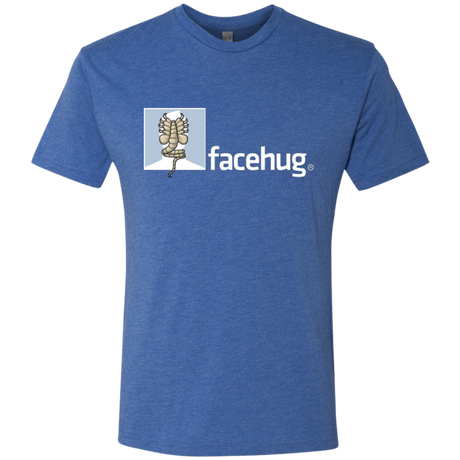 T-Shirts Vintage Royal / Small FACEHUG Men's Triblend T-Shirt