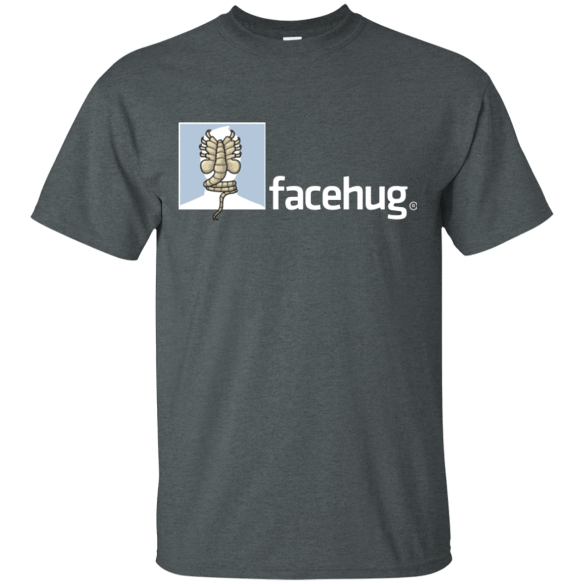 T-Shirts Dark Heather / Small FACEHUG T-Shirt