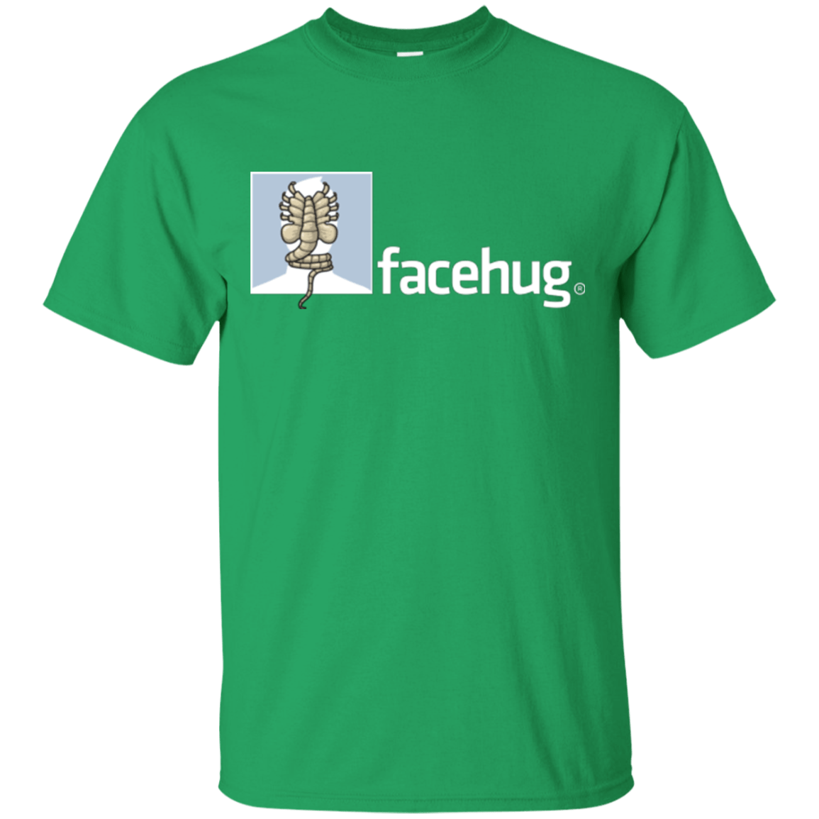 T-Shirts Irish Green / Small FACEHUG T-Shirt