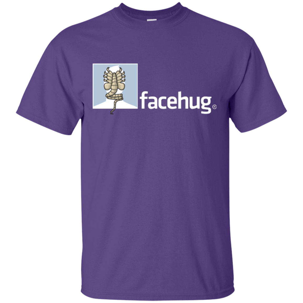 T-Shirts Purple / Small FACEHUG T-Shirt