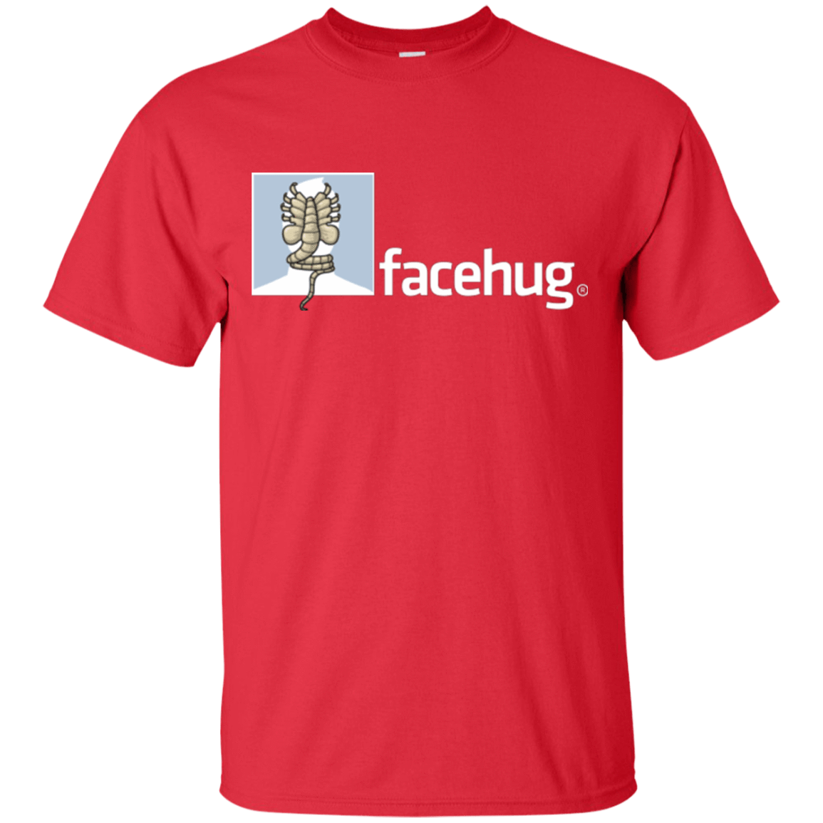 T-Shirts Red / Small FACEHUG T-Shirt