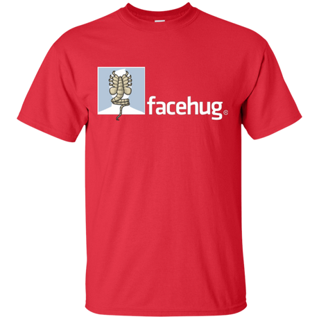 T-Shirts Red / Small FACEHUG T-Shirt