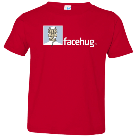 T-Shirts Red / 2T FACEHUG Toddler Premium T-Shirt