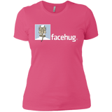 T-Shirts Hot Pink / X-Small FACEHUG Women's Premium T-Shirt