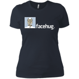 T-Shirts Indigo / X-Small FACEHUG Women's Premium T-Shirt