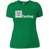 T-Shirts Kelly Green / X-Small FACEHUG Women's Premium T-Shirt