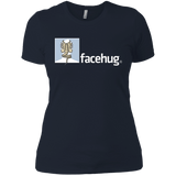 T-Shirts Midnight Navy / X-Small FACEHUG Women's Premium T-Shirt